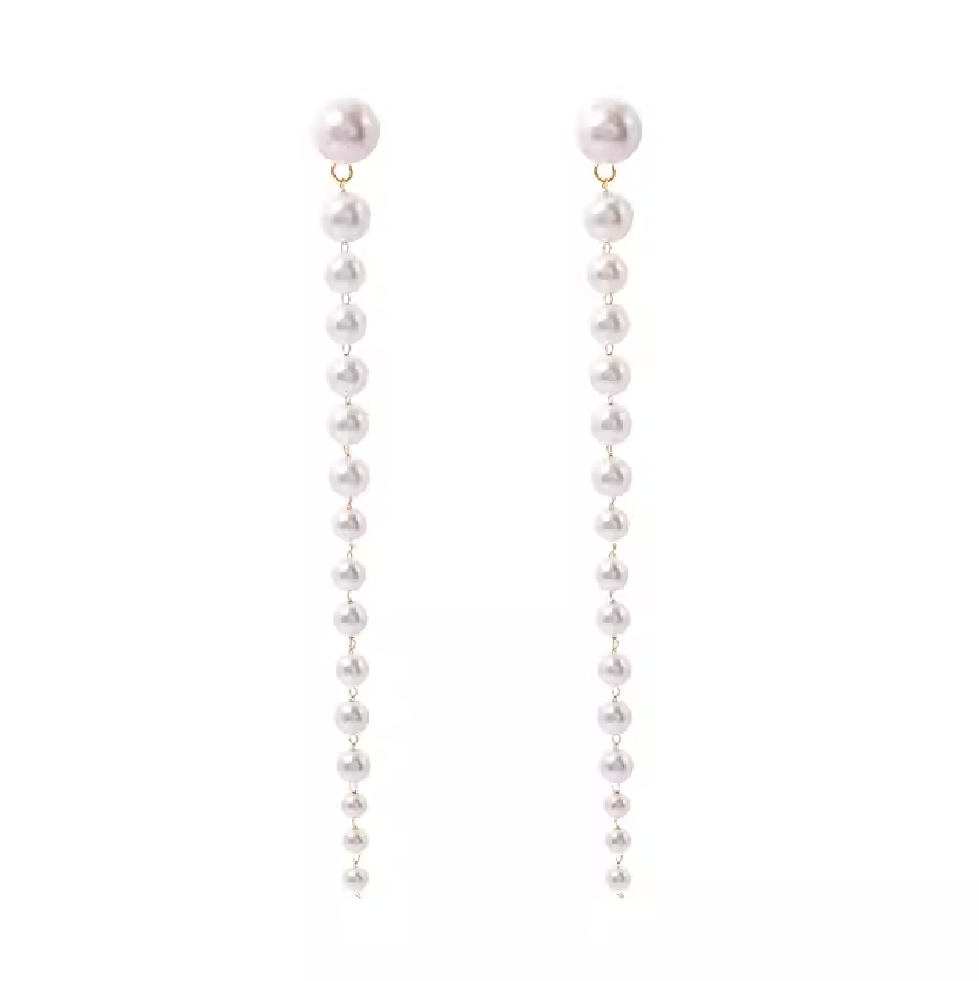 Biot earrings gold/Pearl