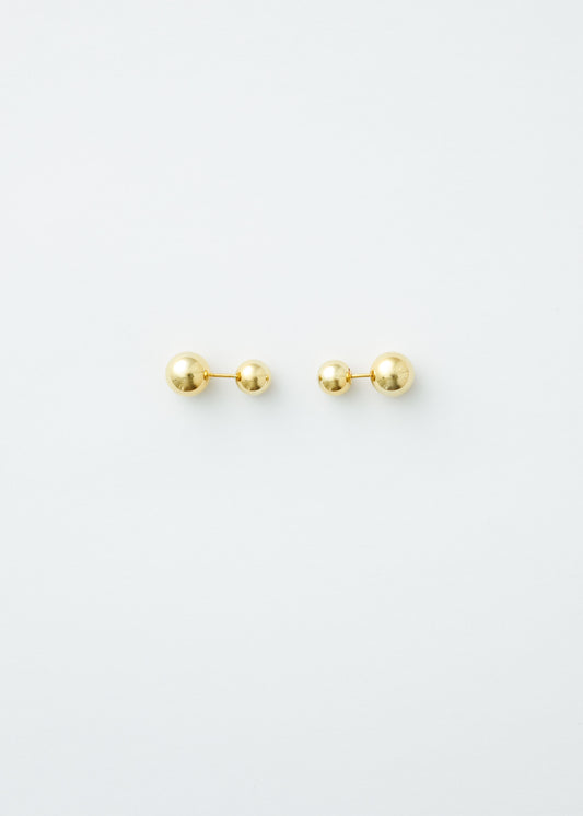 Stud earrings - Gold - Pair