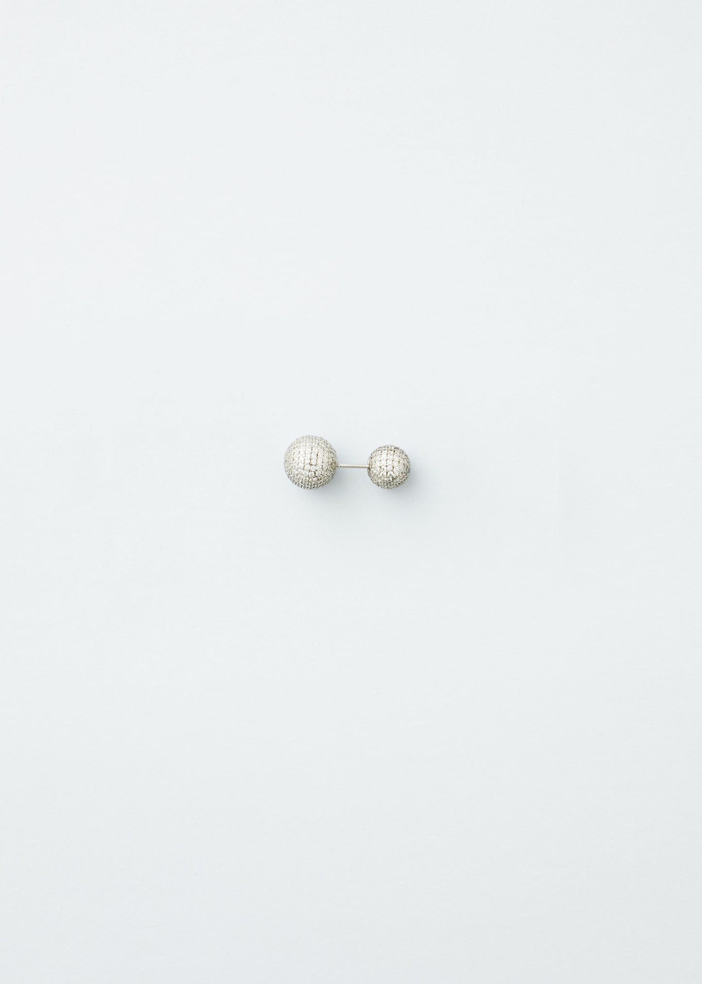 Stud earrings - Pavé - Single